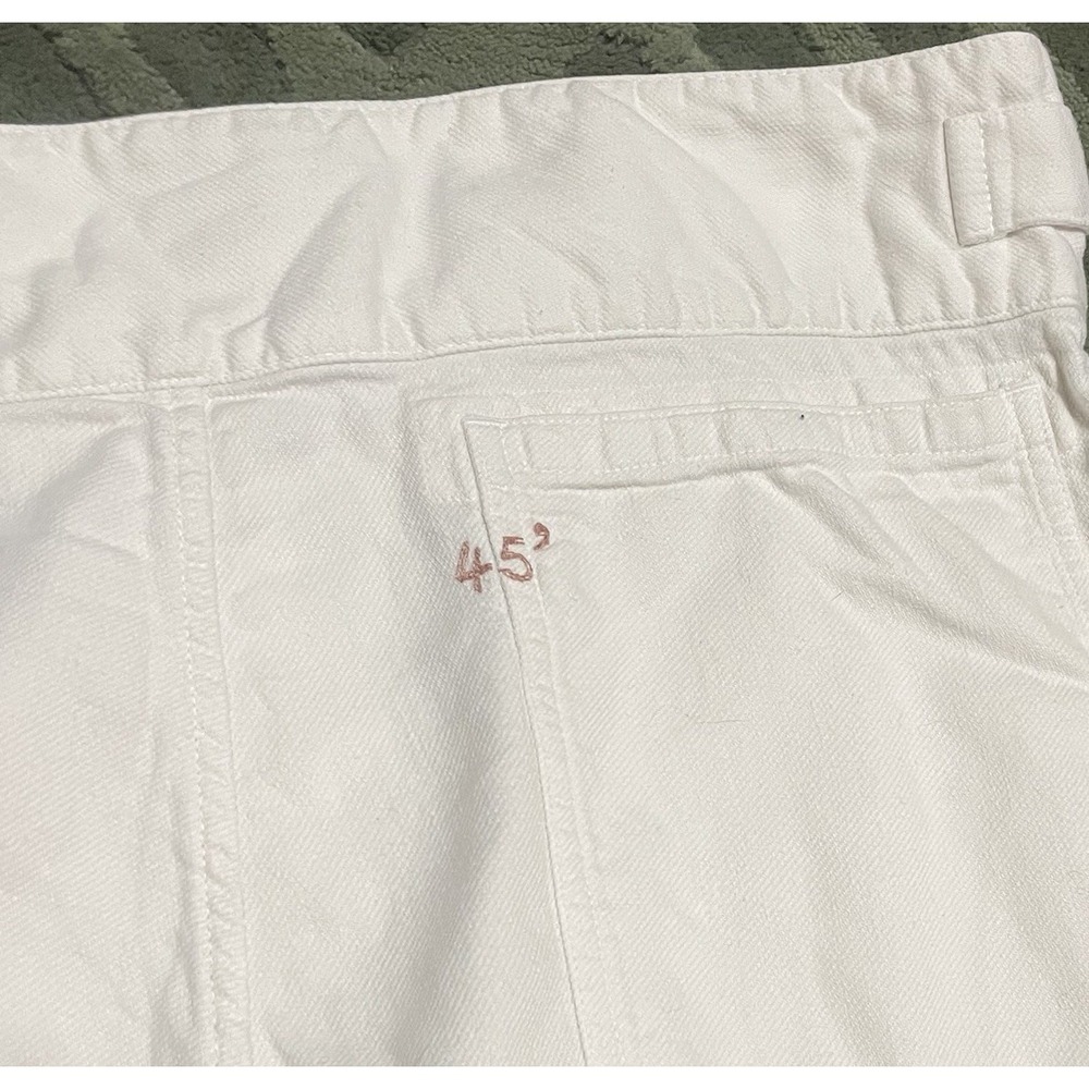 45rpm Woman's Cotton High Waist Relaxed Tapered Pants Size 2 Casual Japanese - Picture 4 of 16